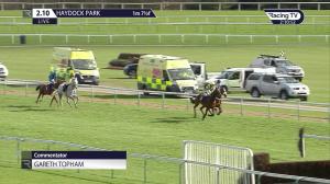 Video preview image for Haydock Park 14:10 - Join Racing TV Now Novices' Hurdle (Qualifier) (3)