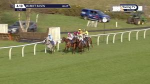 Video preview image for Market Rasen 16:10 - Download The Mansionbet App Handicap Hurdle (4)