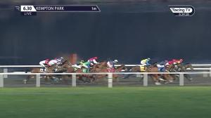 Video preview image for Kempton Park 18:30 - Wise Betting At racingtv.com Classified Stakes (6) (Div 1)
