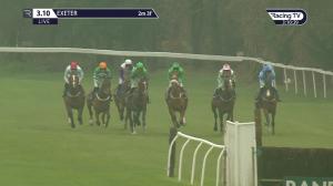 Video preview image for Exeter 15:10 - Like Racing TV On Facebook Chase (Novices' Limited Handicap) (3)