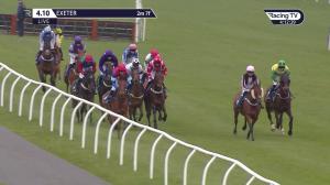 Video preview image for Exeter 16:10 - Join Racing TV Now Handicap Hurdle (5) (Div 2)