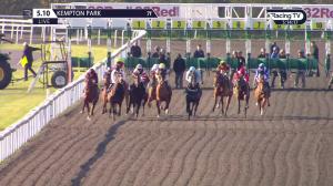 Video preview image for Kempton Park 17:10 - Bet At racingtv.com Novice Median Auction Stakes (6) (Div 1)