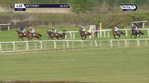 Video preview image for Wetherby 14:20 - Every Race Live On Racing TV Selling Hurdle (4)