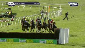 Video preview image for Huntingdon 16:55 - Like Racing TV On Facebook Handicap Chase (5)