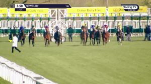 Video preview image for Newbury 15:50 - Dubai Duty Free Tennis Championships Maiden Stakes (4) (Div 1)