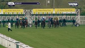 Video preview image for Newbury 16:25 - Dubai Duty Free Tennis Championships Maiden Stakes (4) (Div 2)