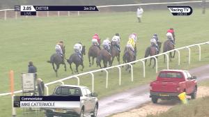 Video preview image for Exeter 14:05 - Follow @racingtv On Twitter Novices' Hurdle (4)