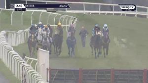 Video preview image for Exeter 14:40 - Like Racing TV On Facebook Handicap Hurdle (3)