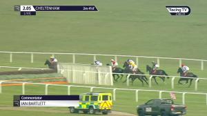 Video preview image for Cheltenham 14:05 - Citipost Novices' Hurdle (2)