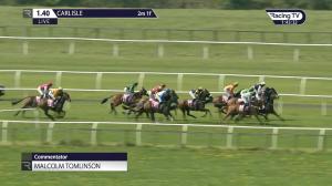 Video preview image for Carlisle 13:40 - Join Racing TV Now Conditional Jockeys' Handicap Hurdle (4)