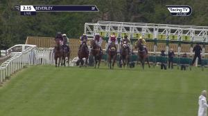 Video preview image for Beverley 14:15 - Racing Again On Monday 6 May Fillies' Novice Auction Stakes (5) (Div 2)