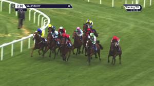 Video preview image for Salisbury 14:30 - Byerley Stud Novice Stakes (5) (Div 1)