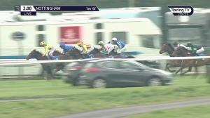 Video preview image for Nottingham 14:00 - Join Racing TV Now Novice Stakes (5) (Div 1)