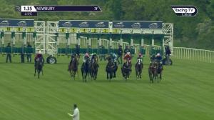 Video preview image for Newbury 13:35 - Starlight Wishes Novice Stakes (4) (Div 1)