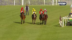 Video preview image for Aintree 19:10 - Madness Playing At Aintree Novices' Hurdle (4)