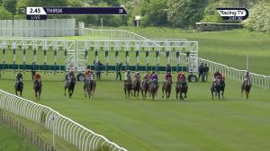 Video preview image for Thirsk 14:45 - Celebrating The Life Of Sandra Rowcroft Handicap (4)