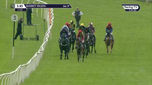 Video preview image for Market Rasen 17:45 - Download The Mansionbet App Handicap Hurdle (5)