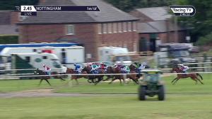 Video preview image for Nottingham 14:45 - Peter Hudson (L'Espion) Birthday Novice Median Auction Stakes (5)