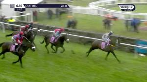 Video preview image for Cartmel 18:10 - Hadwins Motor Group Mares' Selling Handicap Hurdle (5)