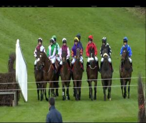 Video preview image for Tramore 18:45 - Win Big With Tote Handicap Chase (0-95)