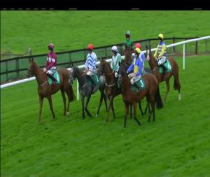 Video preview image for Downpatrick 16:45 - hannontravel.ie & Emirates Airline Best Dressed Gentleman Win A Trip To Dubai Maiden Hurdle 