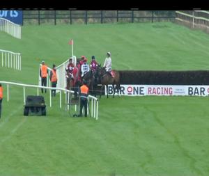 Video preview image for Fairyhouse 14:35 - Bar One Racing Drinmore Novice Chase (Grade 1)