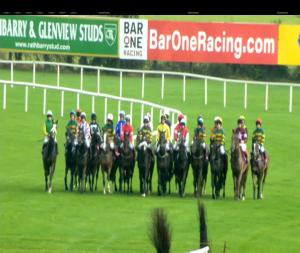 Video preview image for Fairyhouse 15:10 - Download The App baroneracing.com Handicap Hurdle (Grade A)