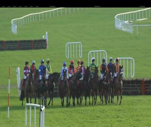 Video preview image for Leopardstown 15:05 - Virgin Media Business Irish European Breeders Fund Novice Handicap Hurdle  