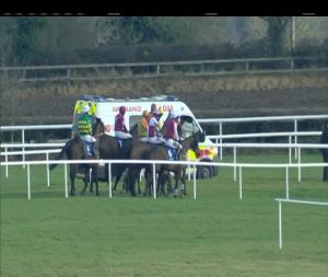 Video preview image for Fairyhouse 13:45 - Book Easter Festival Tickets Online At fairyhouse.ie Rated Chase