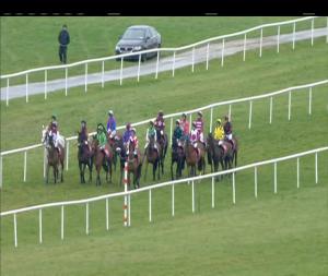 Video preview image for Punchestown 16:35 - Festival Hospitality From 109 Handicap Hurdle (80-109)