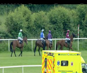 Video preview image for Roscommon 20:00 - Ladies Day At Roscommon On Monday, 9th July, 2018 Novice Chase