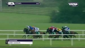 Video preview image for Listowel 13:45 - BetVictor Bet €5 Get €30 Offer Irish European Breeders Fund Median Auction Maiden 