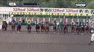 Video preview image for Kempton Park 17:45 - 100% Profits Boost At 32redsport.com Handicap (5)
