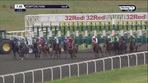 Video preview image for Kempton Park 19:45 - 32Red Handicap (3)