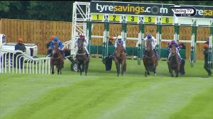Video preview image for Beverley 15:15 - Truckingby Brian Yeardley Two Year Old Trophy Conditions Stakes (2)