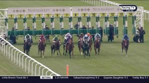 Video preview image for Newmarket 15:20 - Margaret Giffen Memorial British EBF Novice Stakes (4)