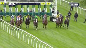 Video preview image for Carlisle 18:00 - Follow Racing TV On Twitter Novice Stakes (5)