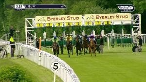 Video preview image for Salisbury 15:35 - Byerley Stud Peter Walwyn Memorial Novice Stakes (2)