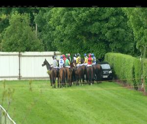 Video preview image for Down Royal 18:35 - North Down Marquees Handicap Hurdle 