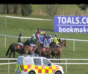 Video preview image for Gowran Park 14:30 - Ballyhale Shamrocks & Mullinavat Gaa Supporters Day At Gowran Park Handicap Hurdle