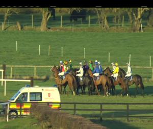 Video preview image for Naas 16:00 - Irish Stallion Farms European Breeders Fund Mares (Pro/Am) I.N.H Flat 