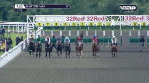 Video preview image for Kempton Park 19:20 - 100% Profit At 32redsport.com Fillies' Handicap (5) (Div 2)