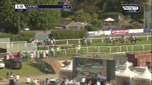Video preview image for Cartmel 17:10 - Heineken Amateur Riders' Handicap Hurdle (4)