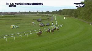 Video preview image for Stratford-on-Avon 20:45 - Download The Stratford App Intermediate National Hunt Flat (Conditional Jockeys' and Amateur Riders') (5)