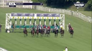 Video preview image for Newbury 18:20 - Premier Food Courts EBF Fillies' Novice Stakes (4)