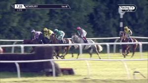 Video preview image for Newbury 19:25 - Rancho Zabaco Handicap (3)