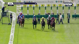 Video preview image for Sandown Park 14:55 - Irish Stallion Farms EBF Novice Stakes (4)