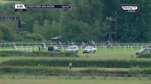 Video preview image for Stratford-on-Avon 16:45 - Bob Fenwick 80th Celebration 'National Hunt' Novices' Hurdle (4)