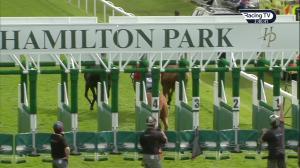 Video preview image for Hamilton Park 15:40 - Follow @racingtv On Twitter Handicap (4)