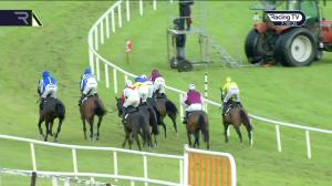 Video preview image for Kilbeggan 19:10 - Best Dressed Lady Competition At Kilbeggan Races Handicap Hurdle 